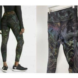 RARE NWT Athleta Lightning 7/8 Reflective Tight Org $198